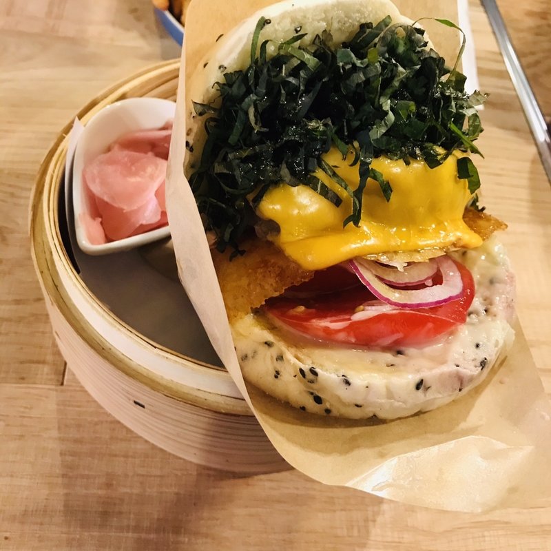 紫蘇チーズバーガー(SHISO BURGER 渋谷店)