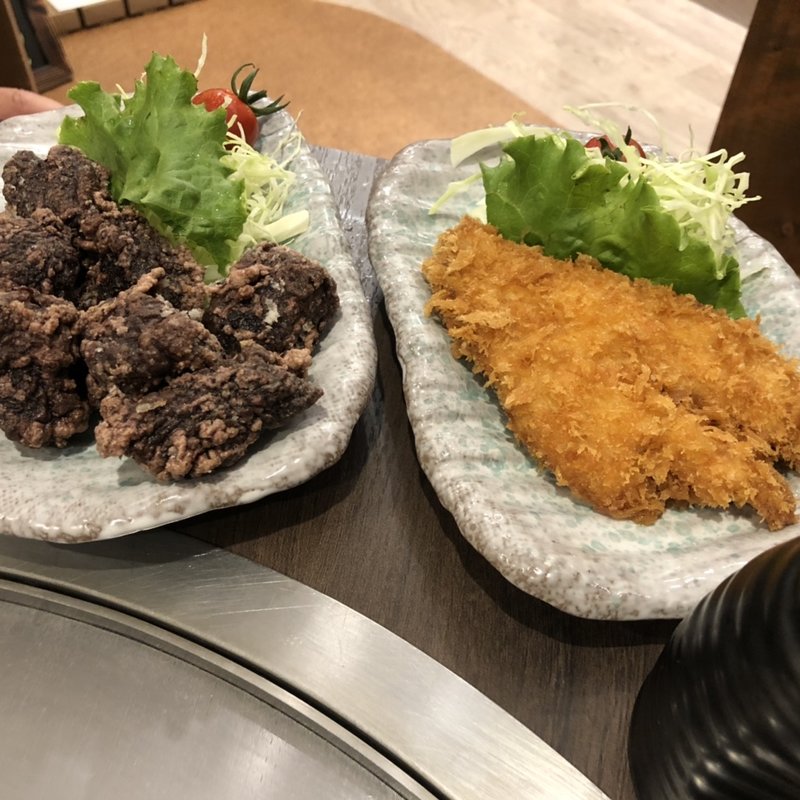 鯨の竜田揚げ(伏姫さんが焼)