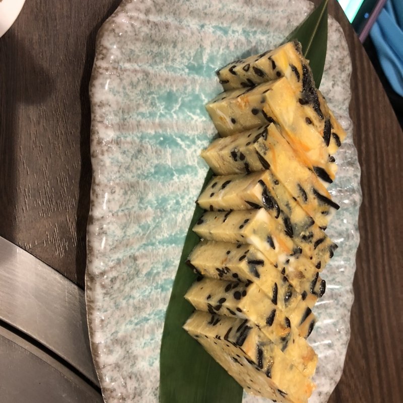 ひじきの卵焼き(伏姫さんが焼)