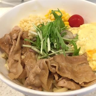 悪い子の極太麺冷やし中華(限定メニュー)(らぅめん考房ありがた屋)