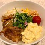 悪い子の極太麺冷やし中華(限定メニュー)(らぅめん考房ありがた屋)