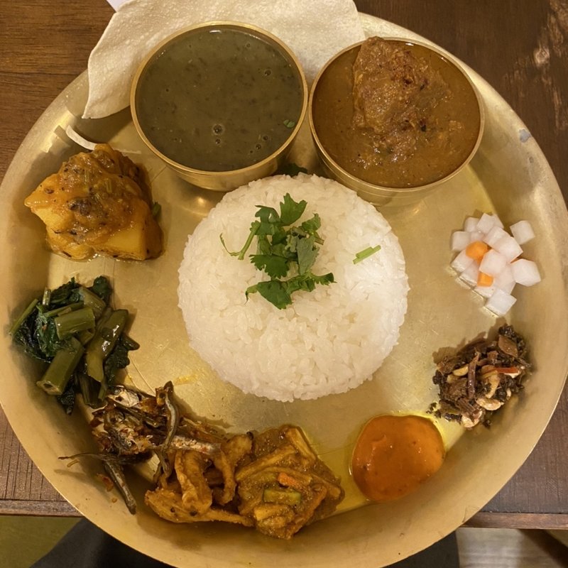 大根とサバのカレー(スパイスカレー あかつ亭)