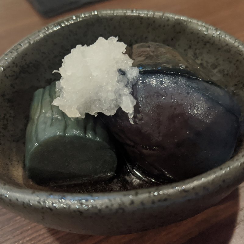 茄子の揚げ浸し(まほろば )