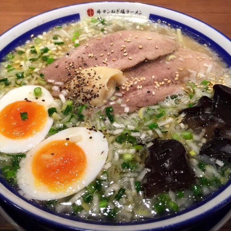 牛タンネギ塩ラーメン タン増し塩玉子(きぞう （㐂蔵）)