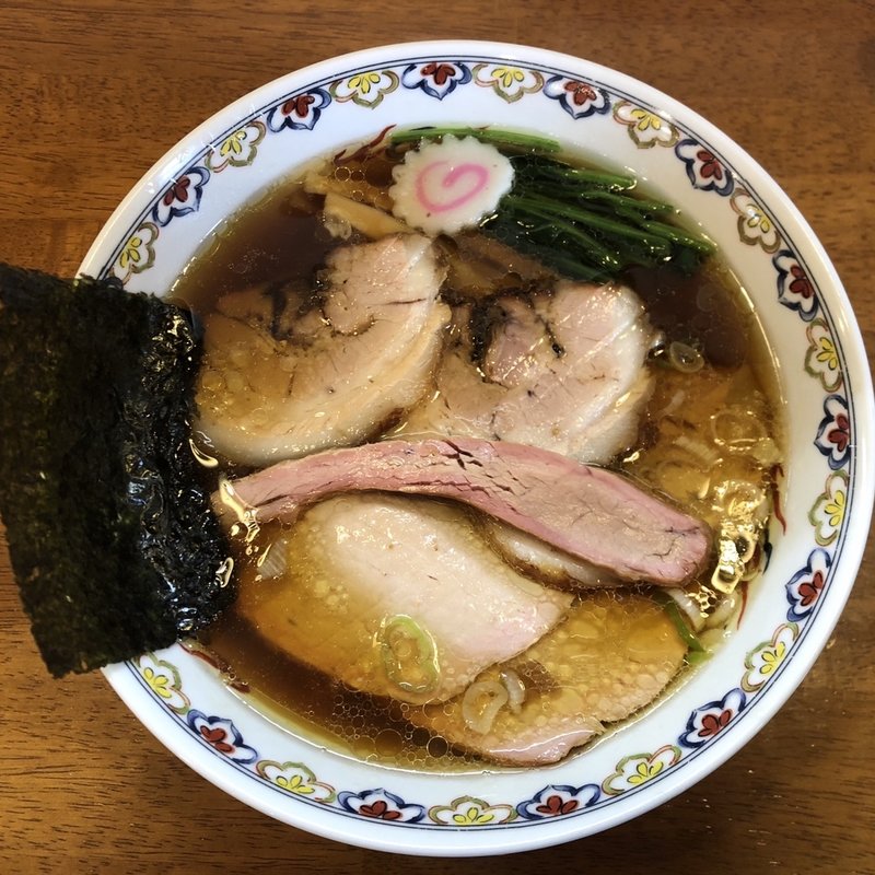 焼豚麺(手打中華 特札堂 （とくふだどう）)