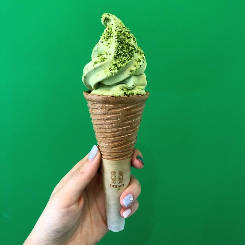 抹茶ココナッツソフトクリーム(PEGO＆CO. 世田谷店（ペゴあんこ せたがやてん）)