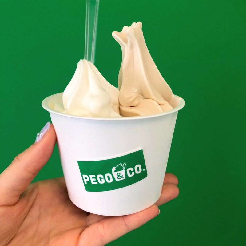 ジャージーミルクソフトクリーム(PEGO＆CO. 世田谷店（ペゴあんこ せたがやてん）)