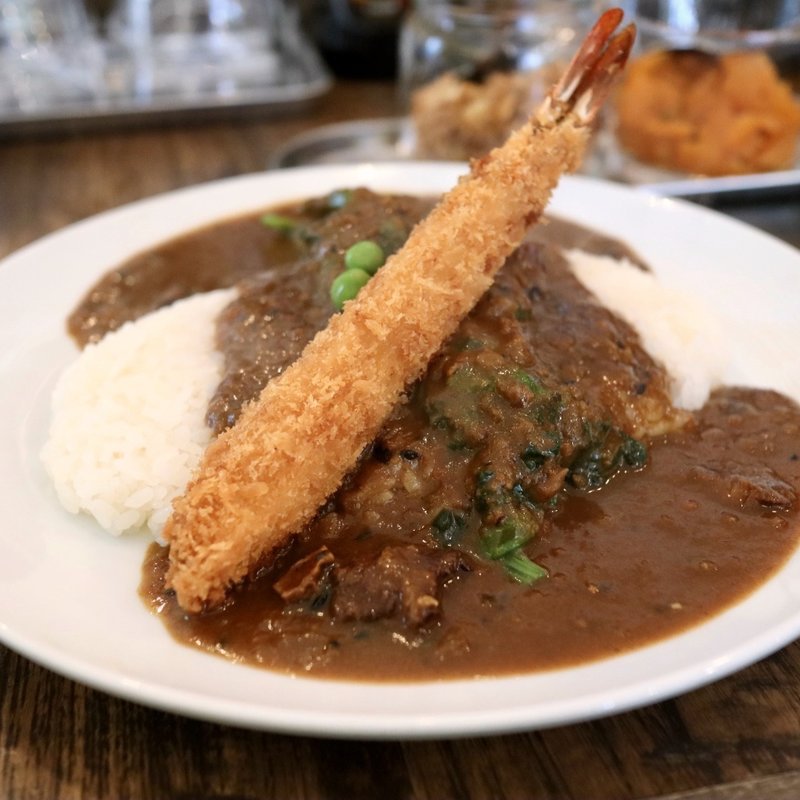 大海老フライカレー(ピースカレー)