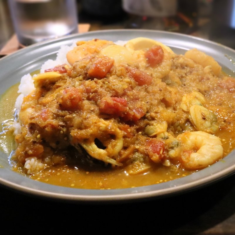 シーフードカレー(bar Luz)