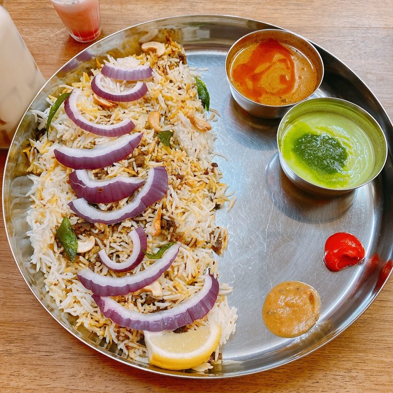 マトンキーマピラウ(南インド家庭料理 インダスレイ （IndusRay）)