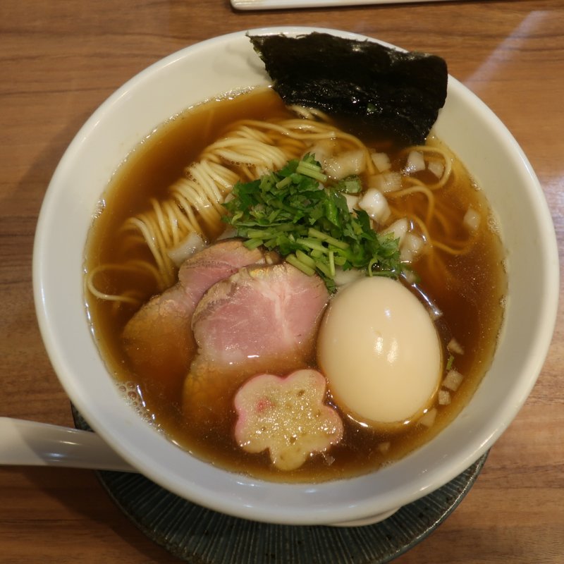 煮干しソバ(中華ソバ 篤々)