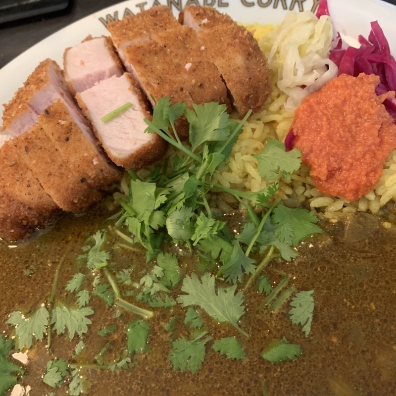 スパイスとんかつカリー(渡邊カリー 梅田本店)