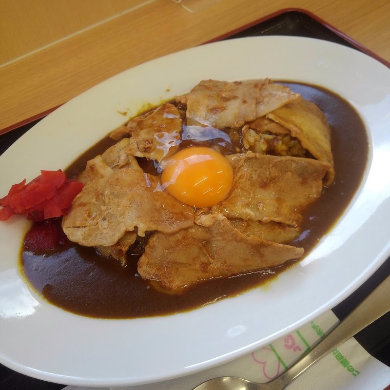 生姜焼きカレー( 堂島カレー 東北自動車道 鶴巣パーキングエリア上り店)