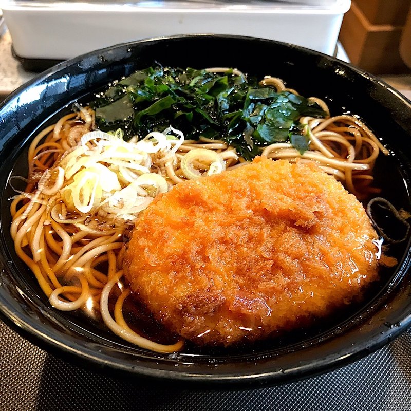 コロッケそば(名代　富士そば　石神井公園店)