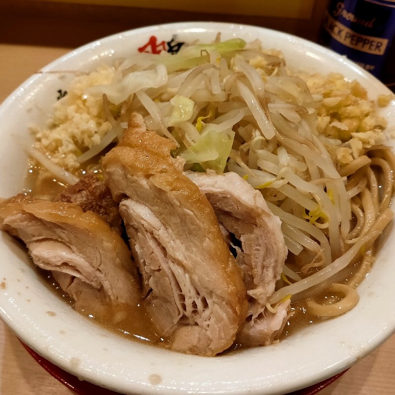 小ラーメン(がっつりラーメン 豚いち本店)