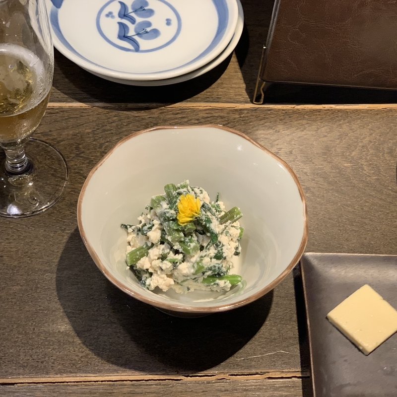 春菊の白和え(ここら屋 中目黒店 )