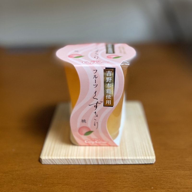 フルーツくずきり(桃)(銀座コージーコーナー, メグリア本店)