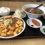 麻婆豆腐セット(スープから台湾ラーメン変更)(興福順)