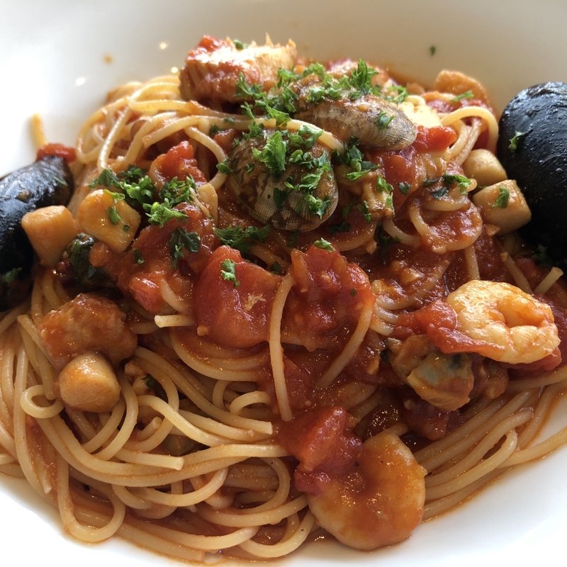 7種の魚介のペスカトーレ(ビバナポリ)