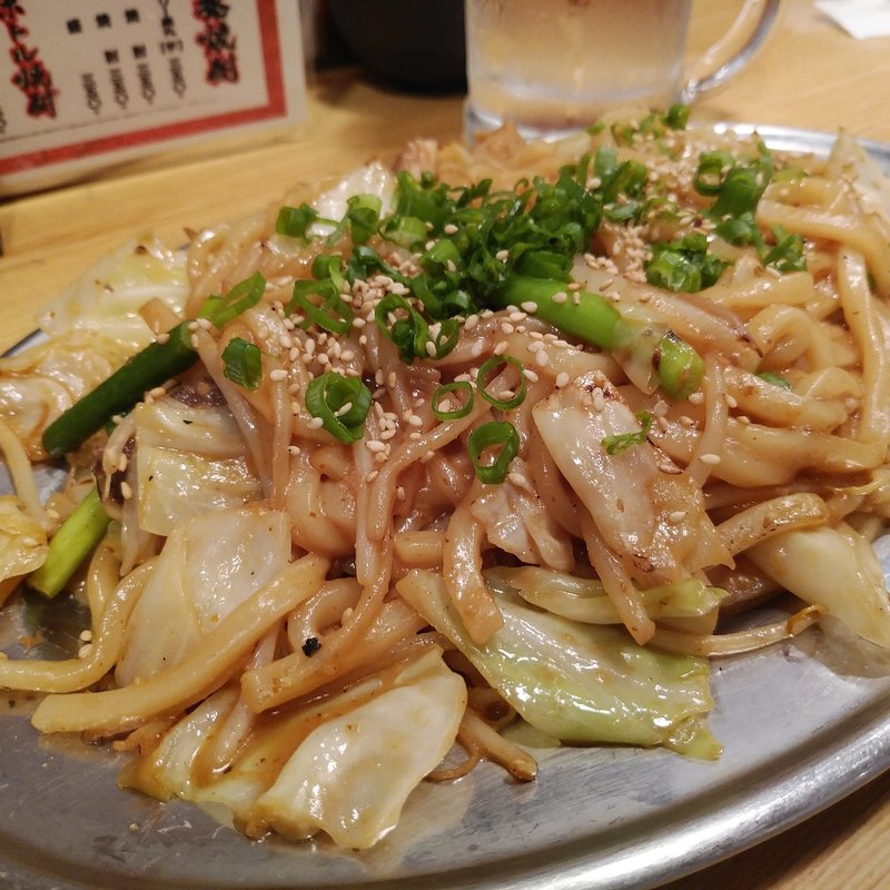 ホルモンうどん(酒場 フナバシ屋)