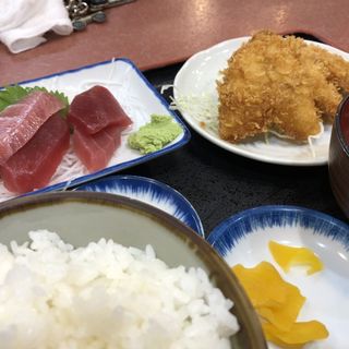2品チョイス定食(大田市場三洋食堂)