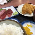 2品チョイス定食(大田市場三洋食堂)