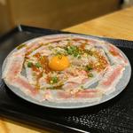 新型ローストビーフユッケ