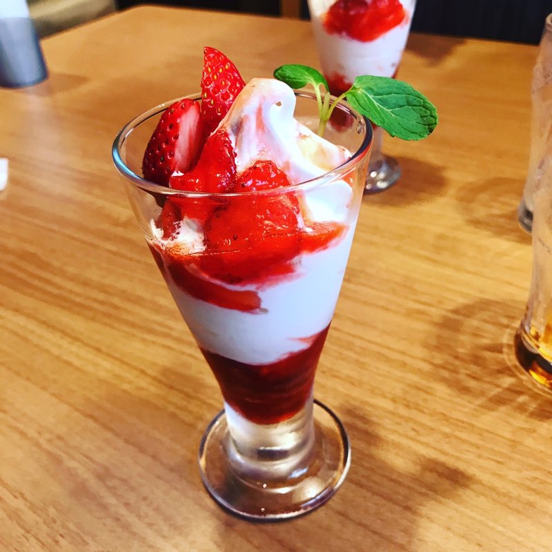 いちごサンデー (夢庵 水元公園店)