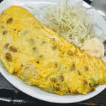王道の玉子焼き 納豆入り(立ち呑み処 ふくふく)