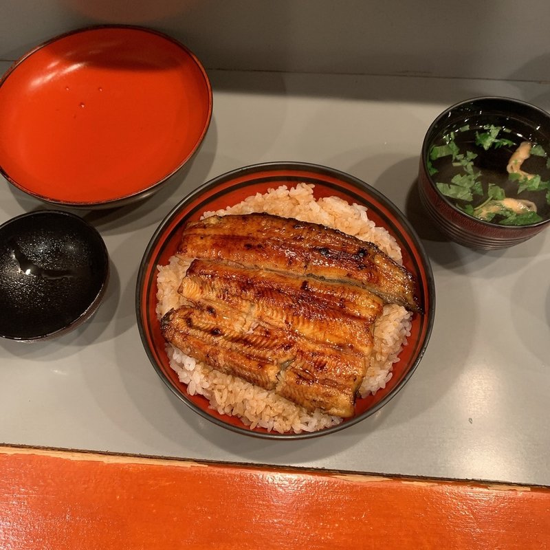 上うな丼(市松)