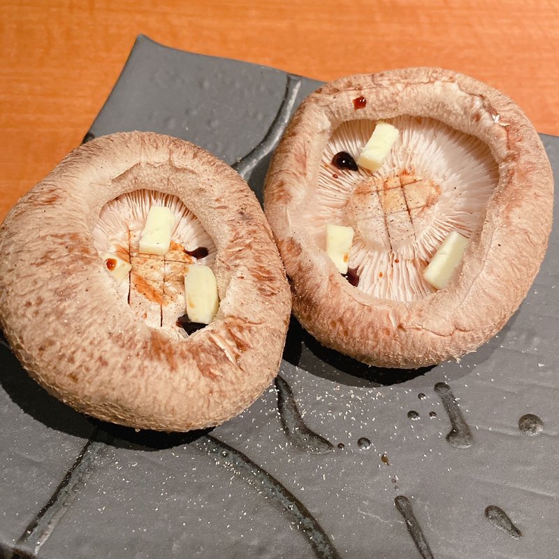 椎茸のステーキ(仔牛屋)