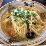 野菜塩らーめん大盛(越後秘蔵麺　無尽蔵なおえつ家 )