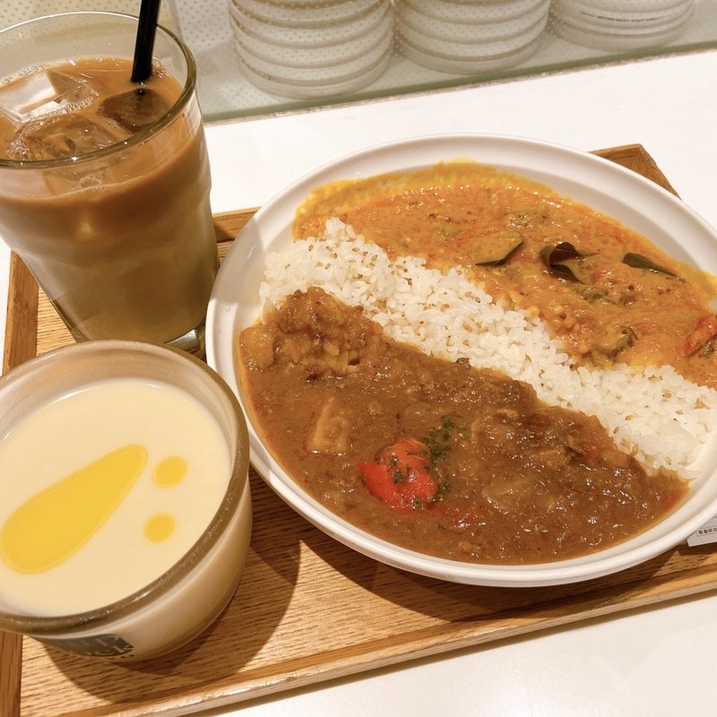 カレーとスープのセット(Soup Stock Tokyo ルミネ池袋店)