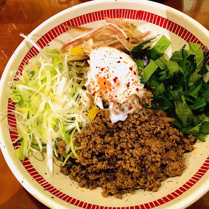 まぜソバ(麺屋ほぃ )