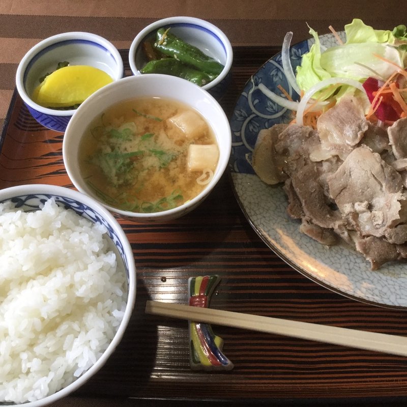 豚生姜焼き定食(リリィ )