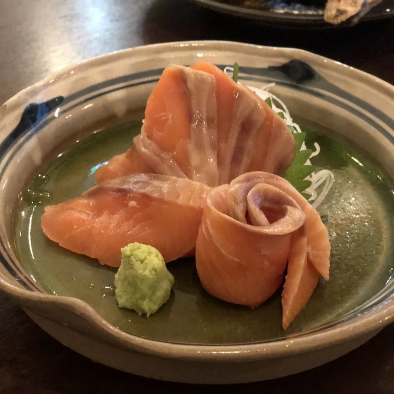 時しらず 鮭刺(どさんこ家)