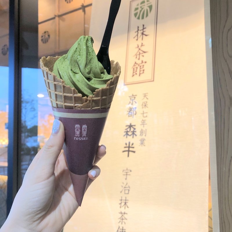 濃厚抹茶ソフトクリーム(MATCHA HOUSE 抹茶館)