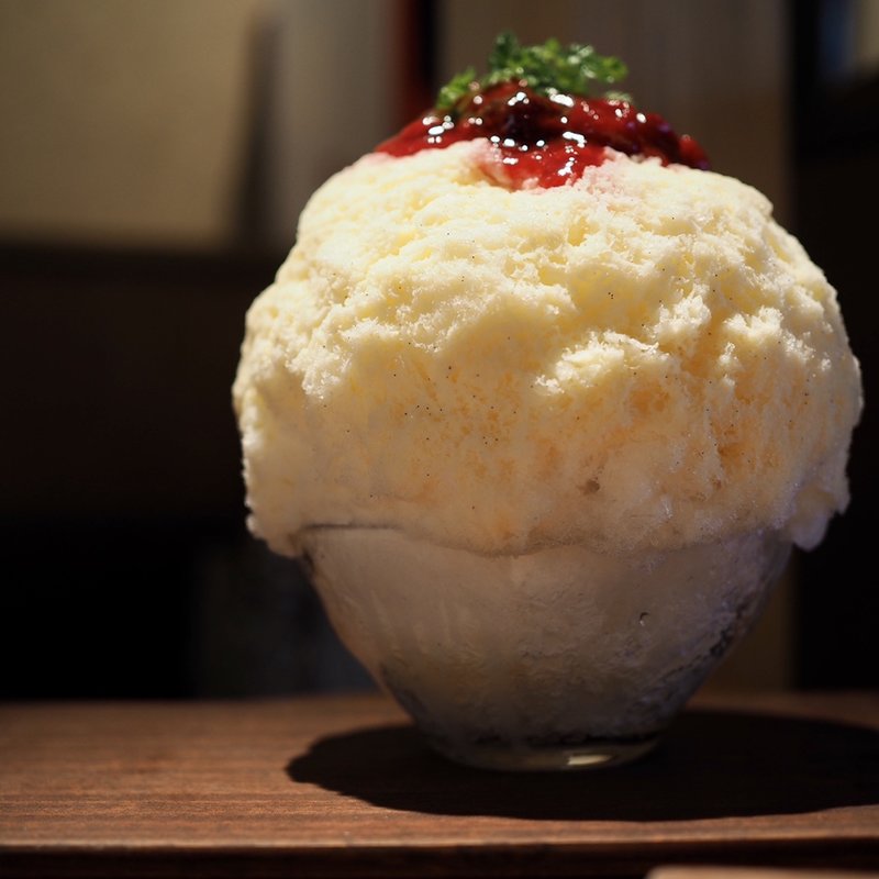 Mixベリーカスタード(氷とお芋の専門店　らんらん)