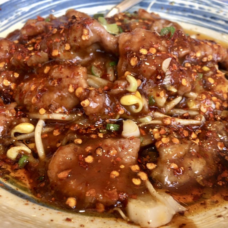 四川風牛肉煮込み定食(川菜苑 )