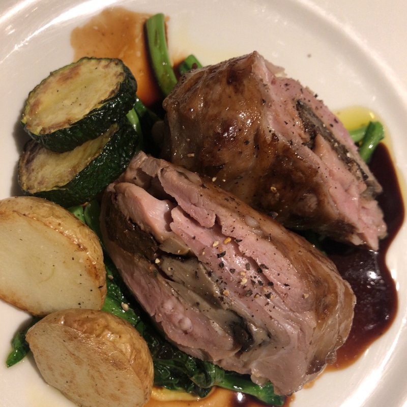 ラムのオーブン焼き(海猫家)