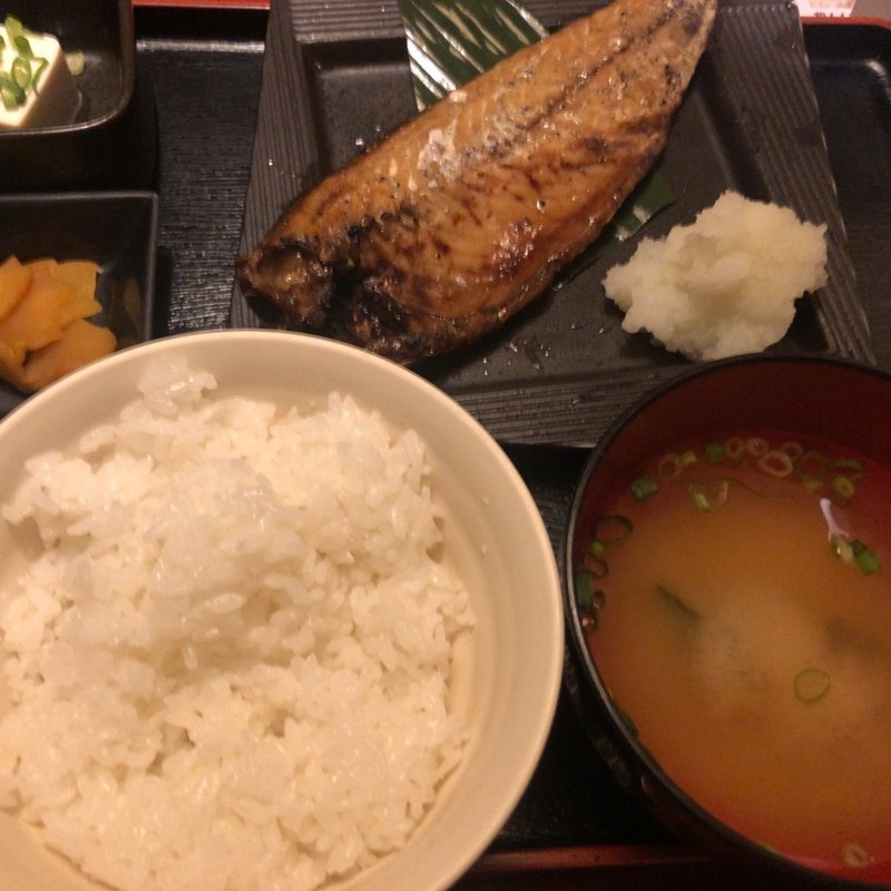 焼き鯖定食(月の宴　大崎西口駅前店)