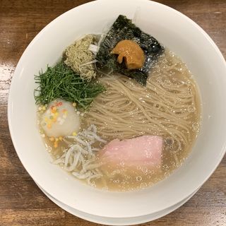 限定　冷やし梅塩拉麺(鳴龍 （NAKIRYU）)