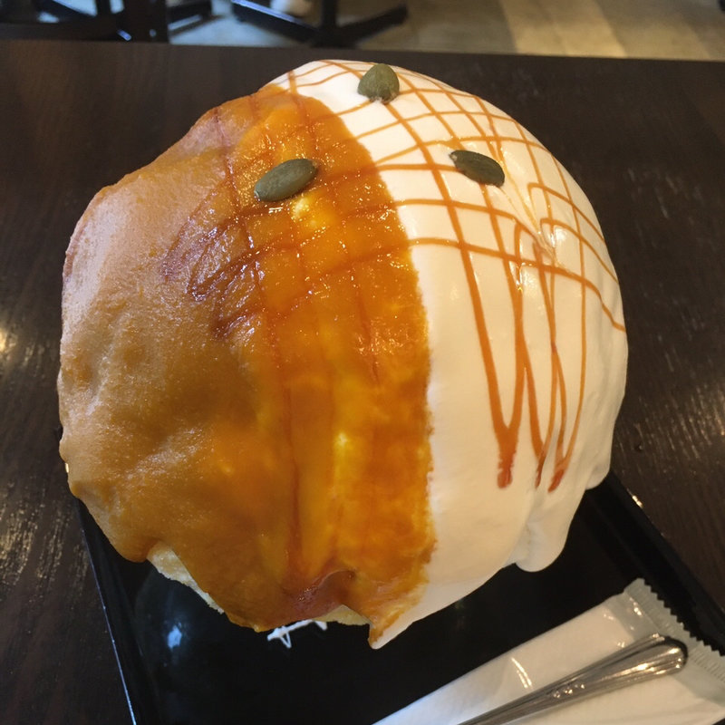 かぼちゃん(かき氷 重義)