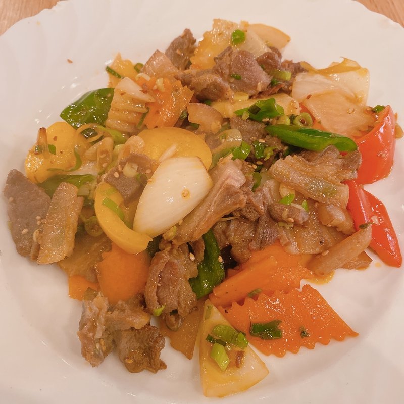 イノシシのレモングラス炒め(タンカフェ　元町店)