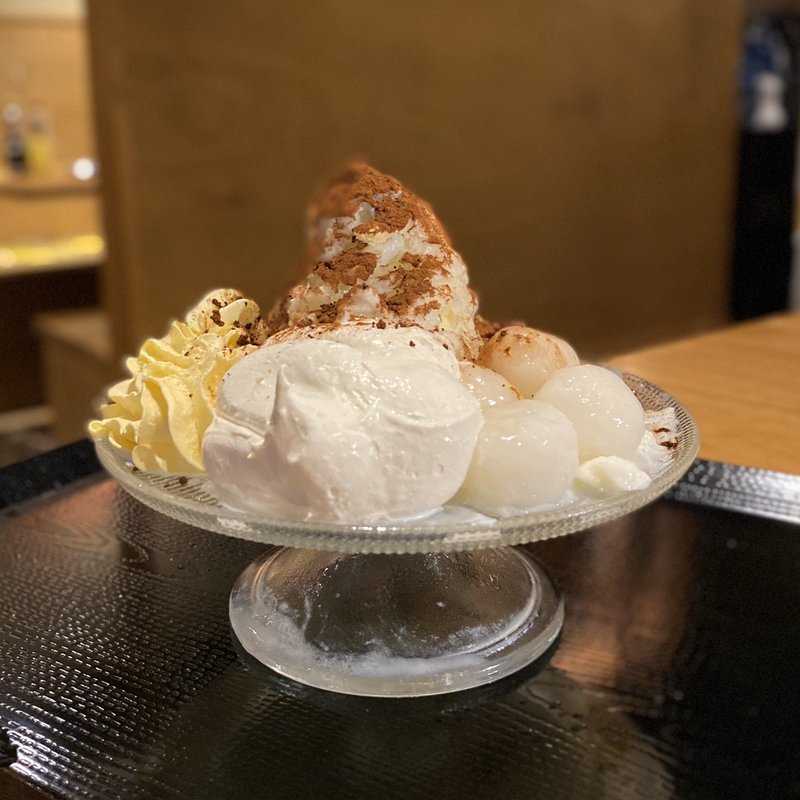 雪氷(ティラミス)(大曽根焼肉 肉の夜市)