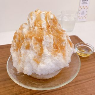 キャラメルミルク(かき氷専門店 甘味屋 うま助)