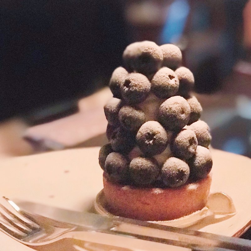 ブルーベリーとチーズのタルト(TIES)