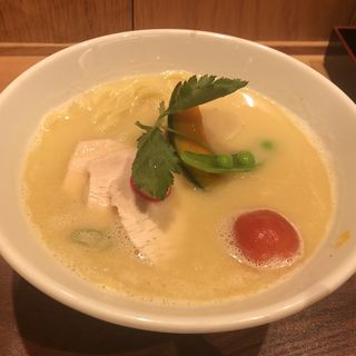 鶏白湯ソバ(銀座 篝 六本木ヒルズ店)