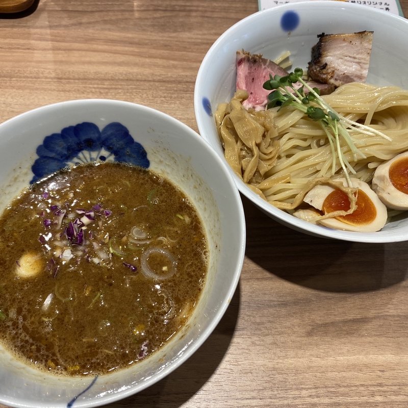 鶏と魚介の濃厚つけ麺(Nii)