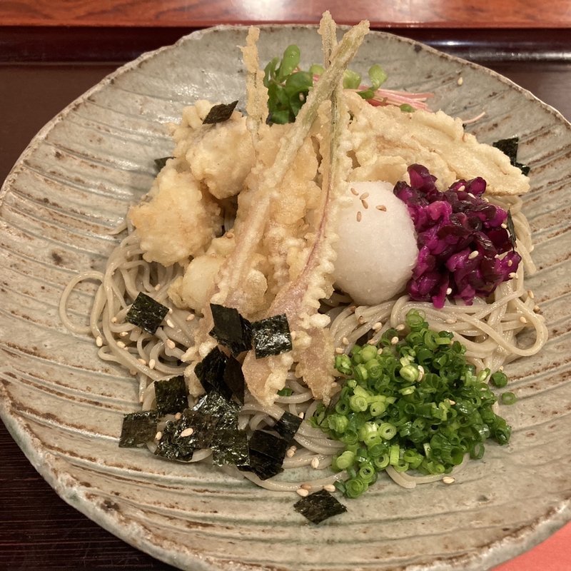 穴子天ぶっかけ(大川や)